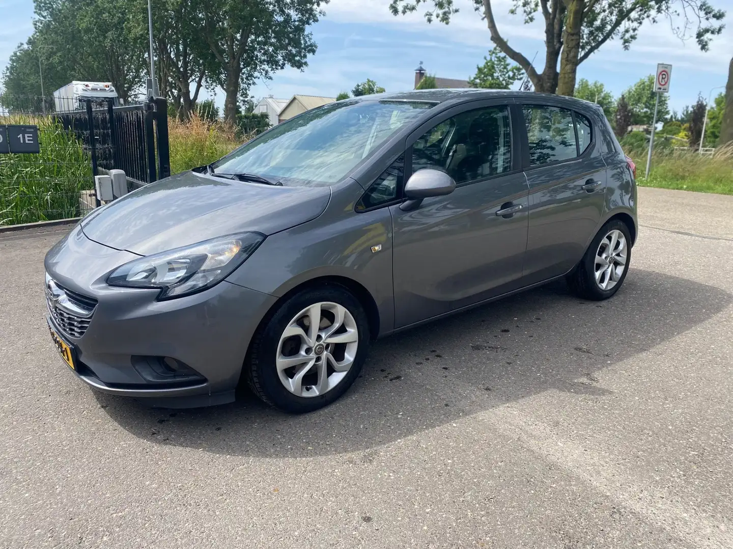 Opel Corsa 1.0 Turbo Edition ONDERHOUDEN-CRUISE CONTROL Grijs - 2