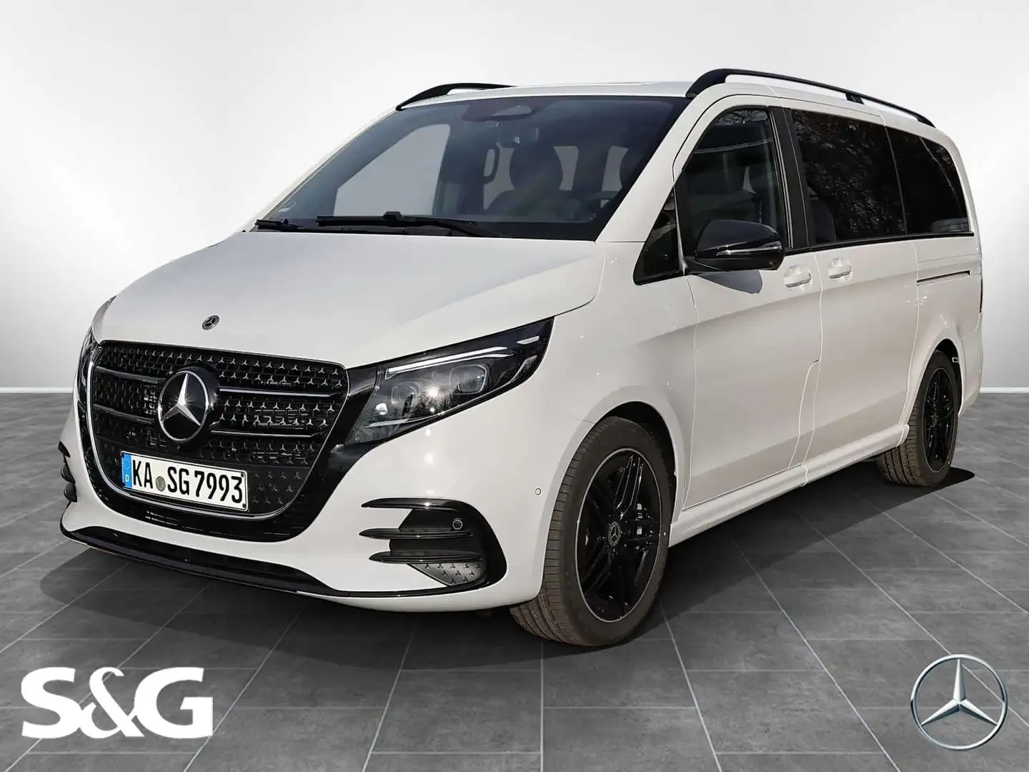 Mercedes-Benz V 300 d AVANTGARDE lang AMG EasyPack+AHK+MBUX Wit - 1