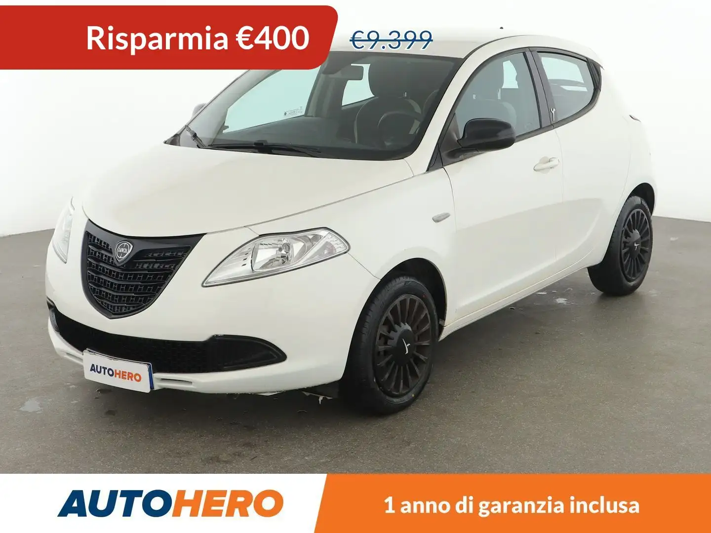 Lancia Ypsilon 1.2 Elefantino 69 CV Bianco - 1