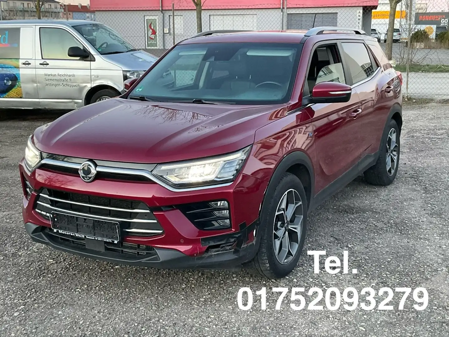 SsangYong Korando 1.6 e-XDi Diesel Sapphire 2WD Rot - 1