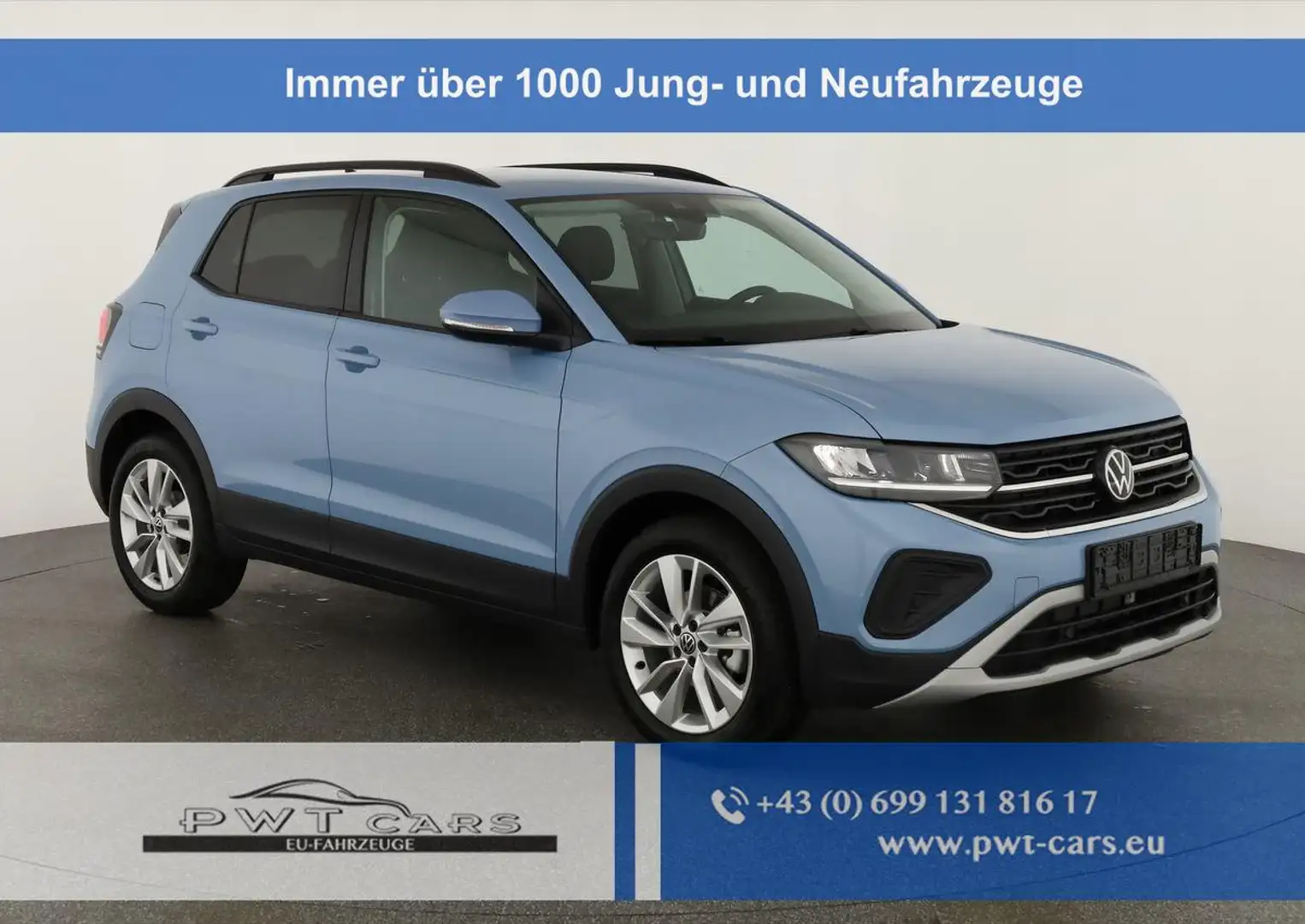 Volkswagen T-Cross 1.5 TSI 110 kW Life DSG Life, Kamera, 17-Zoll, ... Blau - 1