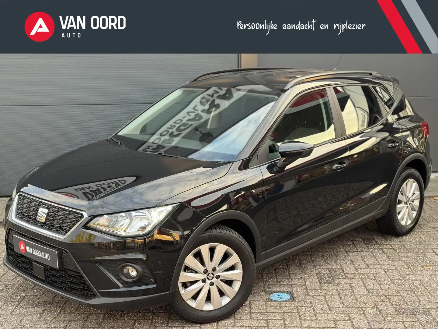 SEAT Arona 1.0 TSI Style Intense / Geen Import / 100% Onderhd Noir - 1