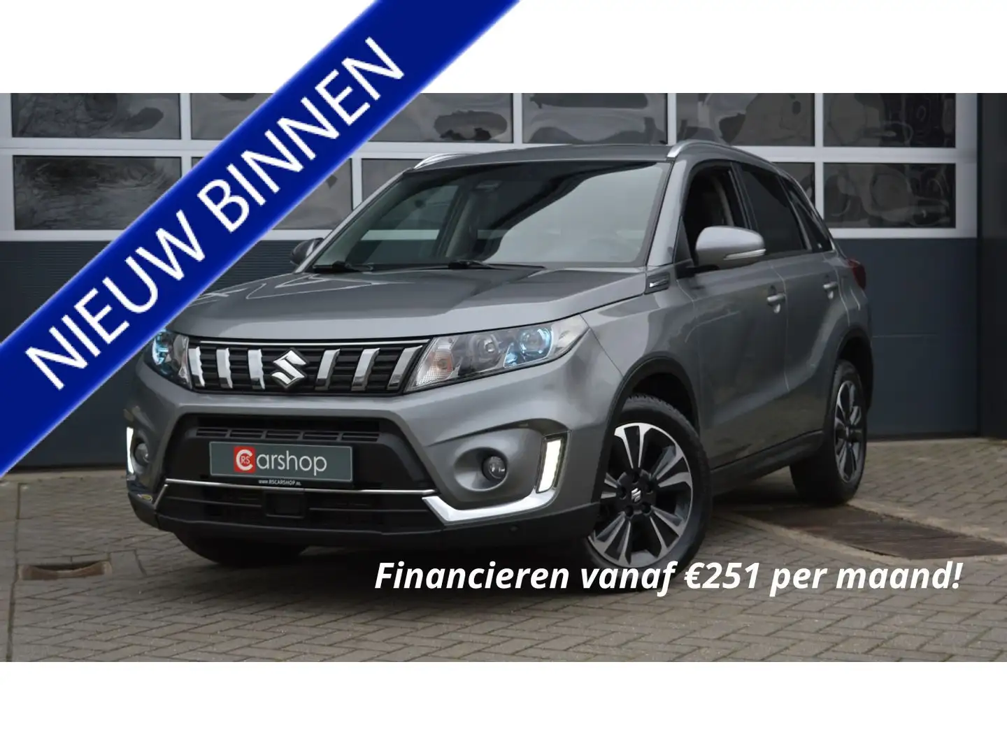 Suzuki Vitara 1.4 Boosterjet AllGrip Stijl Automaat | Carplay/Ca Grijs - 1