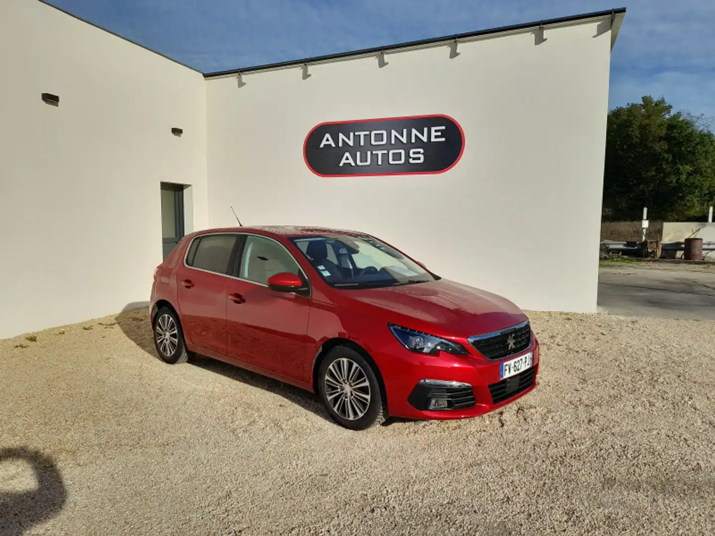 Peugeot 308 1.5 BLUEHDI 130CH S\u0026S ALLURE Rouge - 1