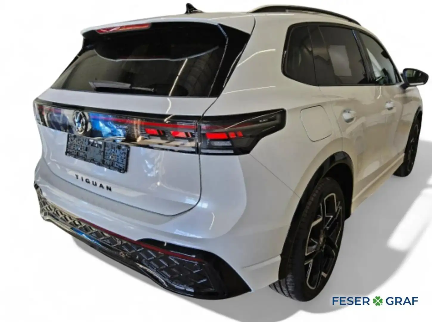 Volkswagen Tiguan 2.0 TDI R-Line DSG/LED/Area View/Sitz.-Lenkradhzg. Weiß - 2