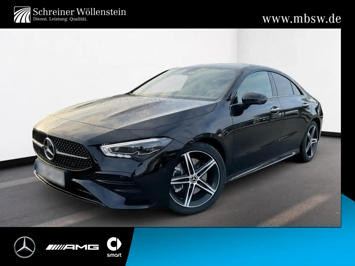Mercedes-Benz CLA 200 C AMG*Night*Multibeam*360°*Totwinkel Noir - 1