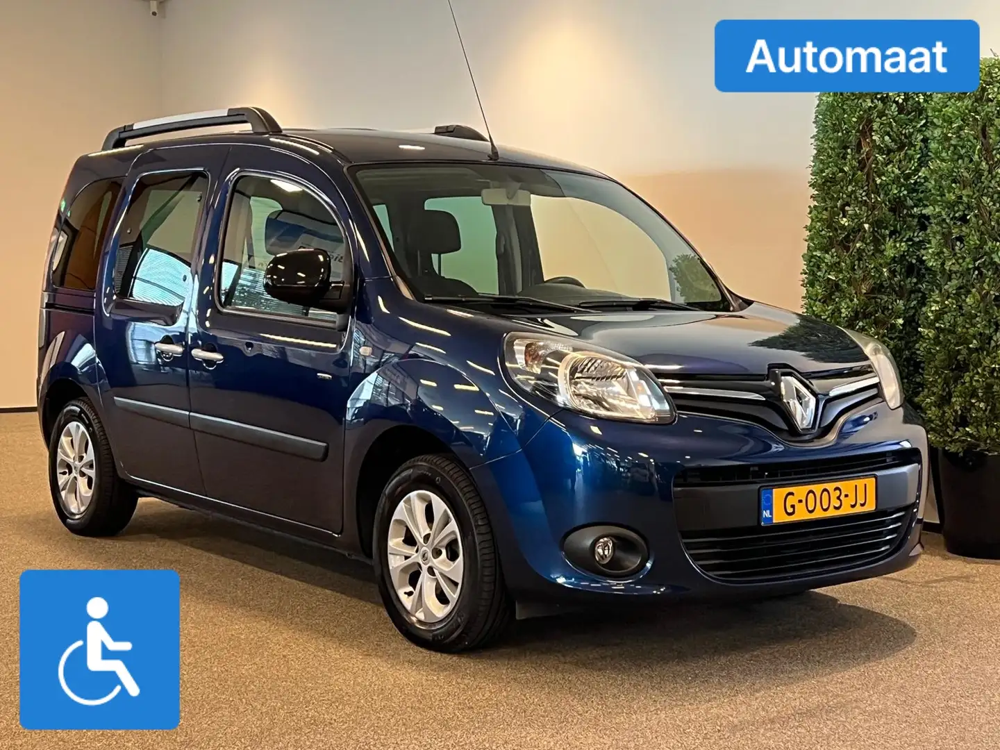 Renault Kangoo Rolstoelauto Automaat 3+1 Blauw - 1