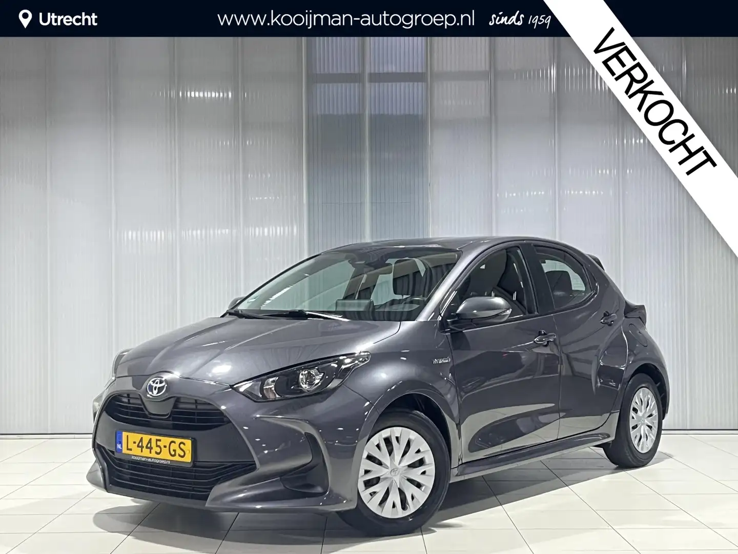 Toyota Yaris 1.5 Hybrid Active | Navigatie | Dealer onderhouden Grijs - 1