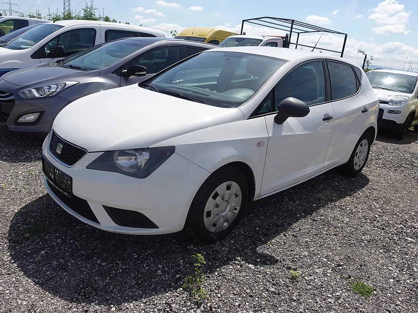 SEAT Ibiza Weiß - 2