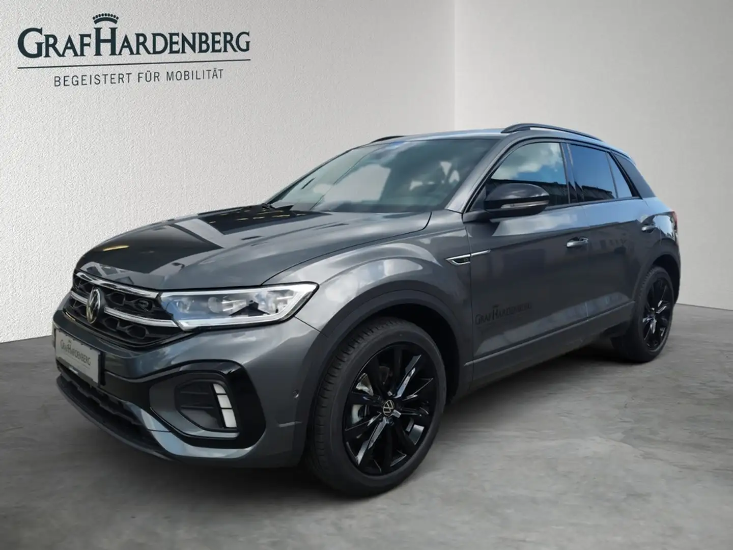 Volkswagen T-Roc 1.5 TSI DSG R-Line AHK ACC Kamera Navi Grau - 1