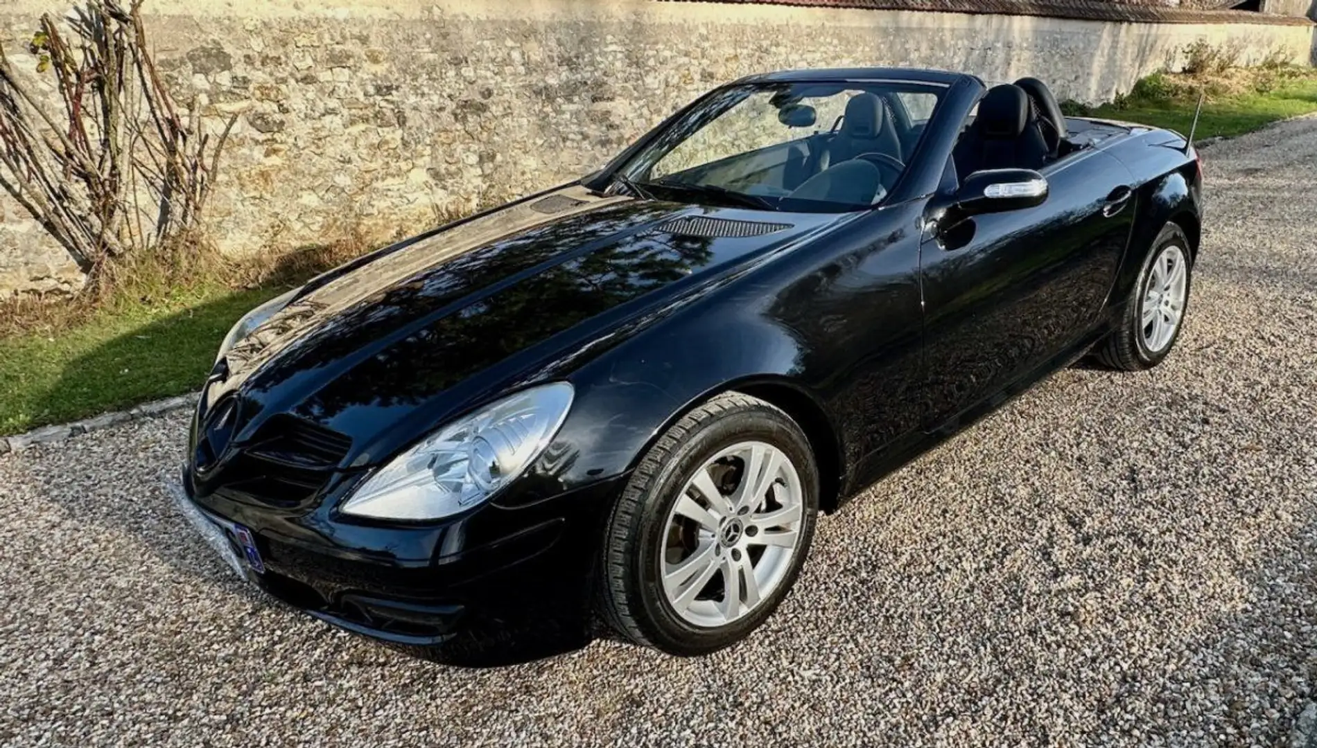 Mercedes-Benz SLK 200 163 ch confort 2007 Schwarz - 1
