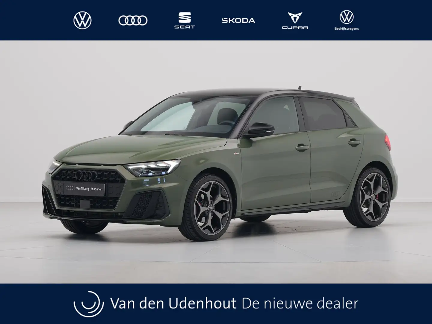 Audi A1 Sportback 25 TFSI 95pk S edition S Line 18'' Licht Groen - 1