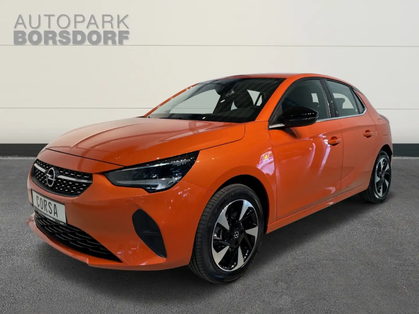 Opel Corsa-e Elegance*Klimaautom*Verkehrszeichenerk.* Orange - 1