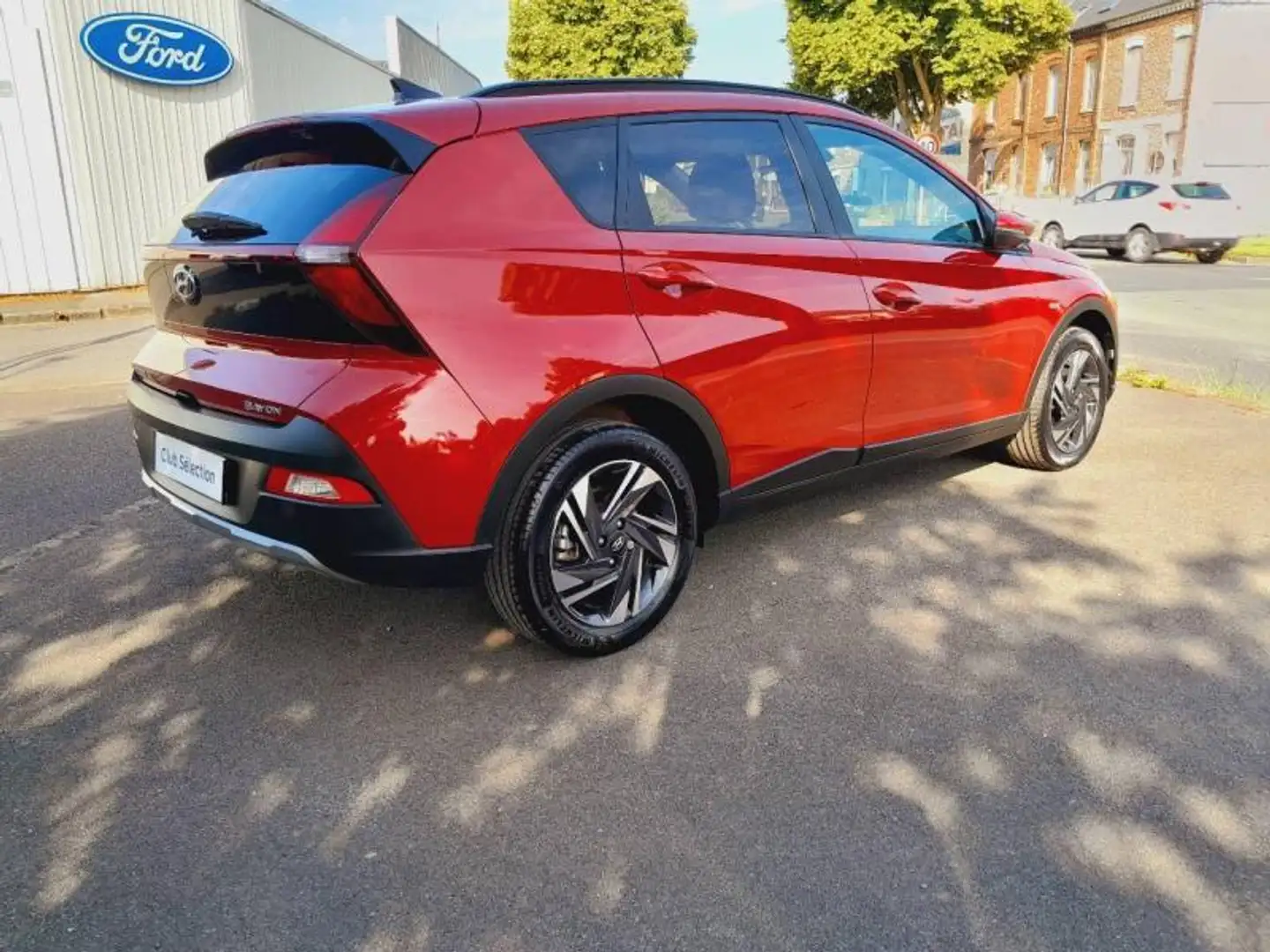 Hyundai BAYON 1.0 T-GDi 100ch Hybrid 48V Intuitive DCT-7 Rouge - 2