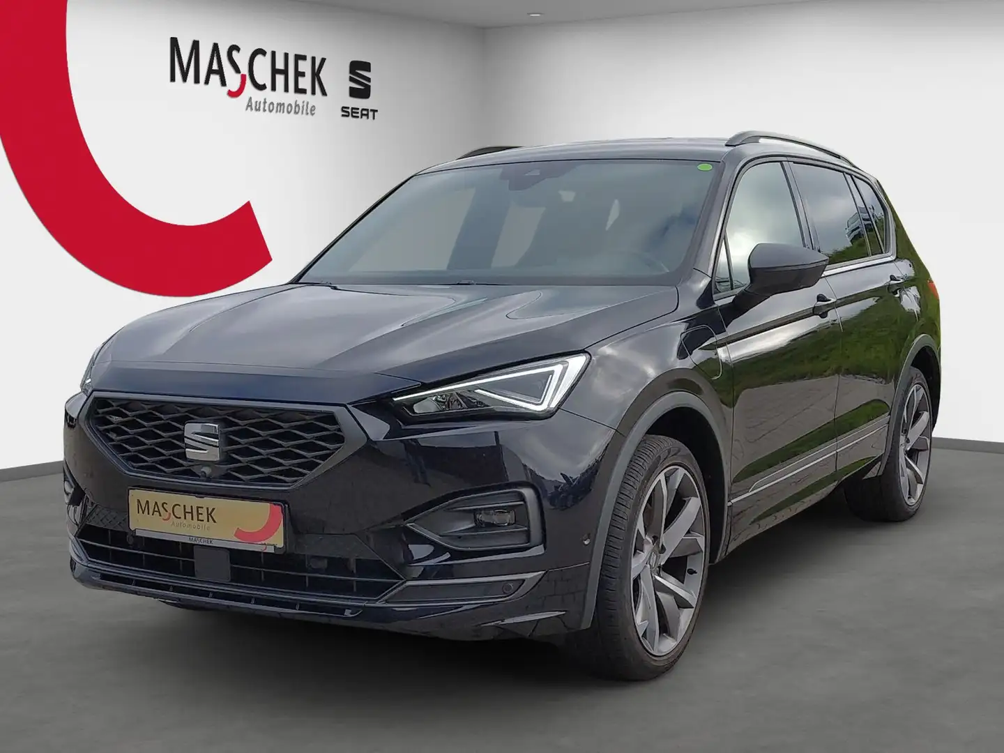 SEAT Tarraco FR 1.4 e-Hybrid AHK ACC Rear View Navi AHK 360 ACC Schwarz - 1