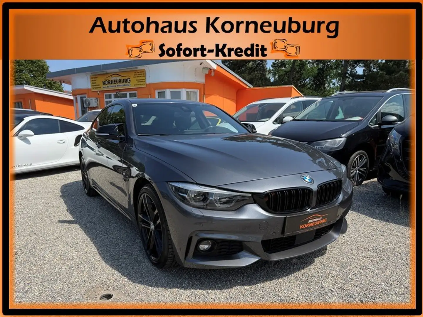 BMW 430 d xDrive M Sport *HUD*Navi*Rückfahrkamera* Grau - 1