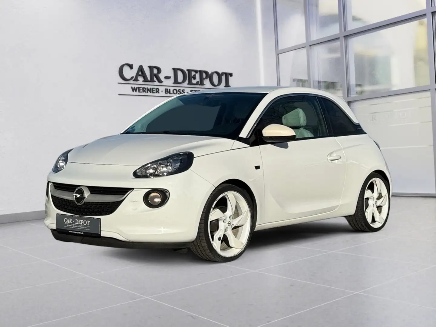 Opel Adam White Link*KLIMAAUT.*SHZ*LH*NAVI*TOUCH*USB* Weiß - 1