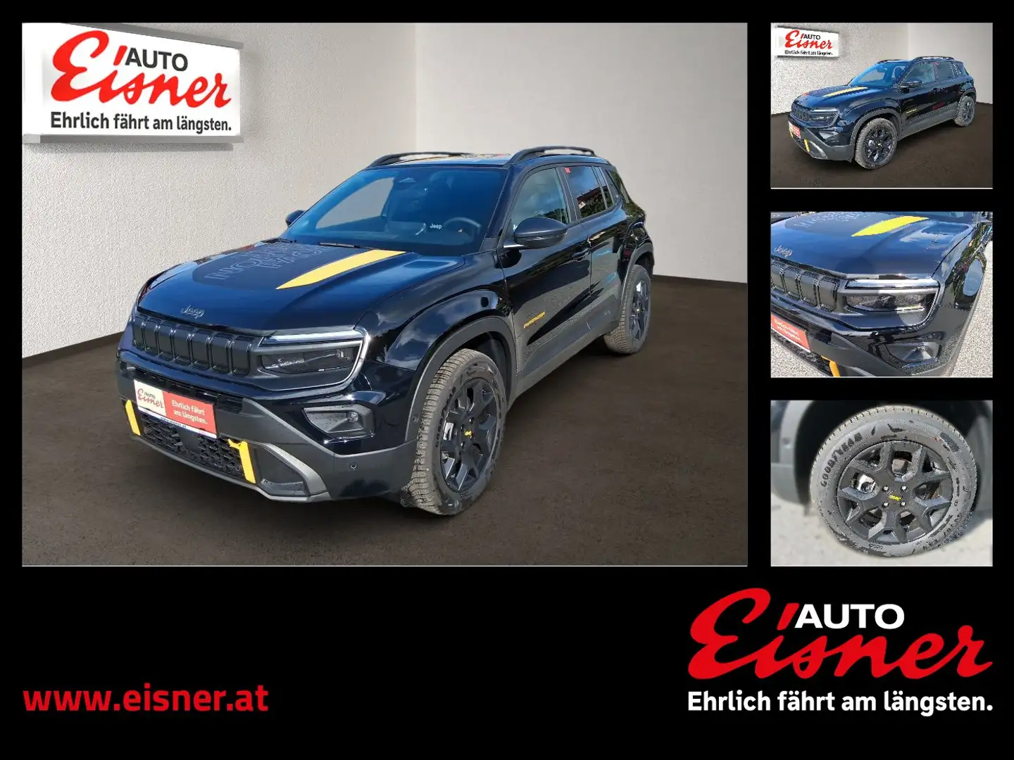 Jeep Avenger 1.2 The North Face 4xe ALLRAD Schwarz - 1