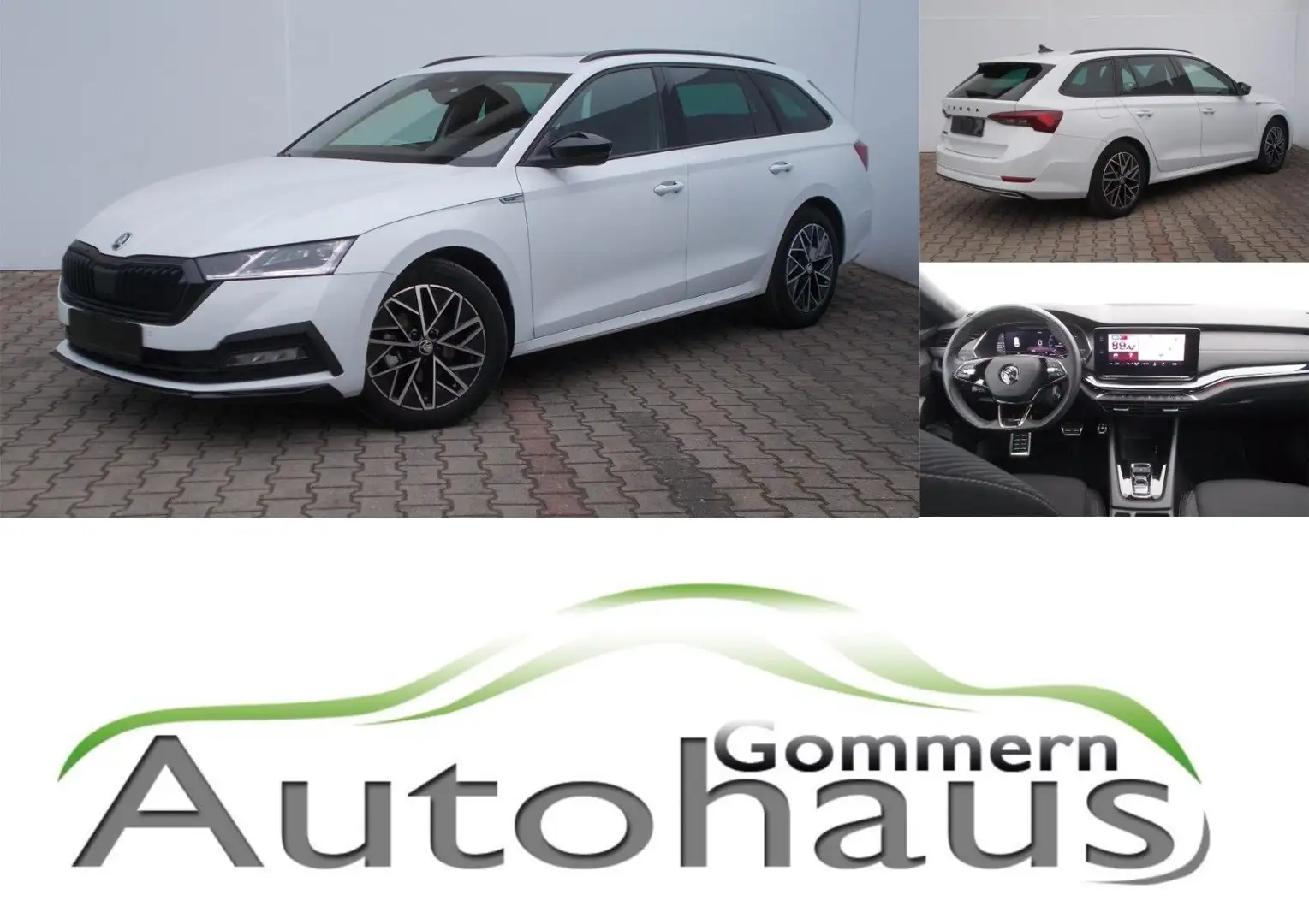 Skoda Octavia Combi Sportline * DSG * ACC * LED * uvm Weiß - 1