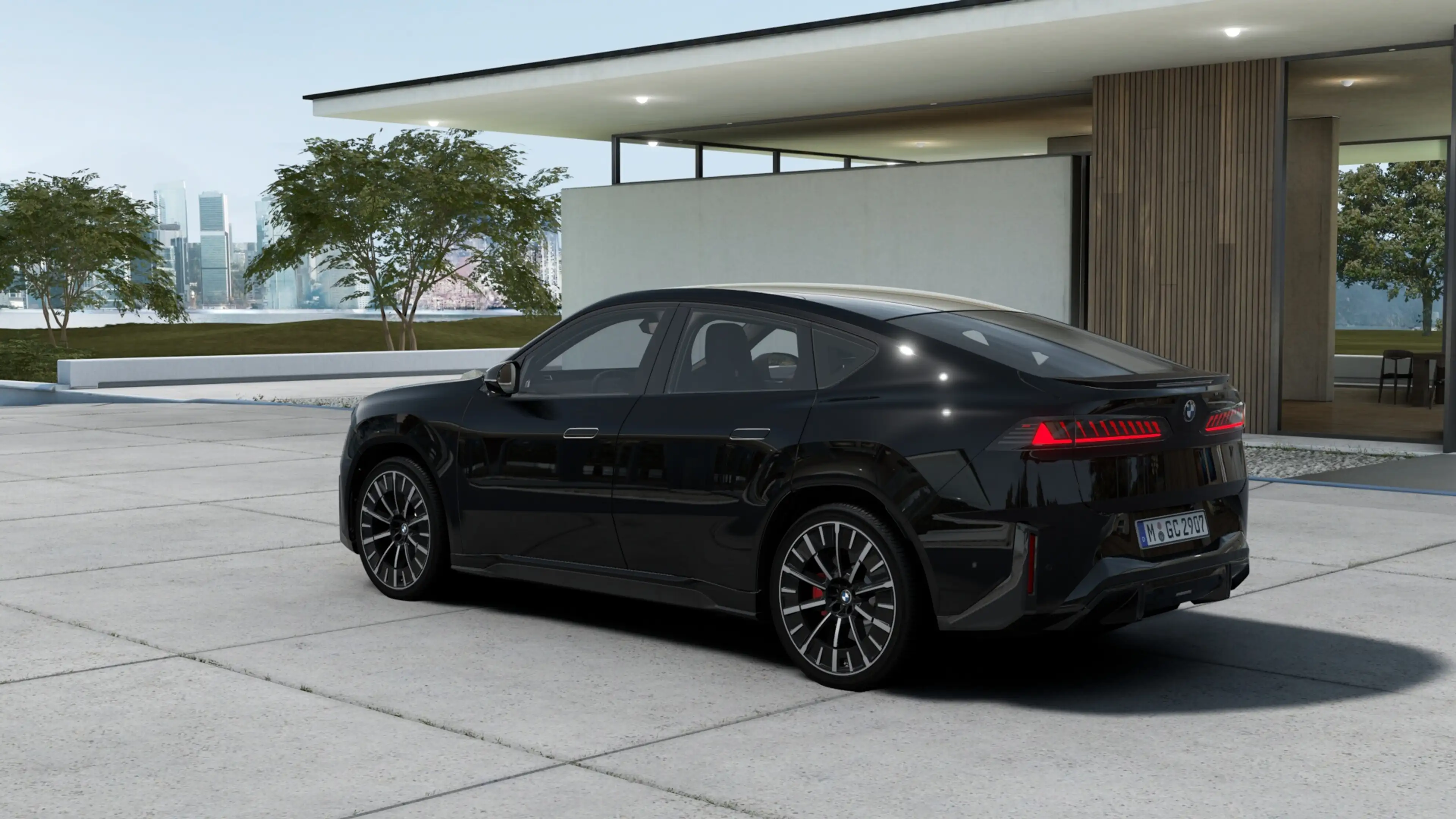 BMW X4 iX4 50 xDrive M Sport / Panoramadak / M Sportstoel — photo 2