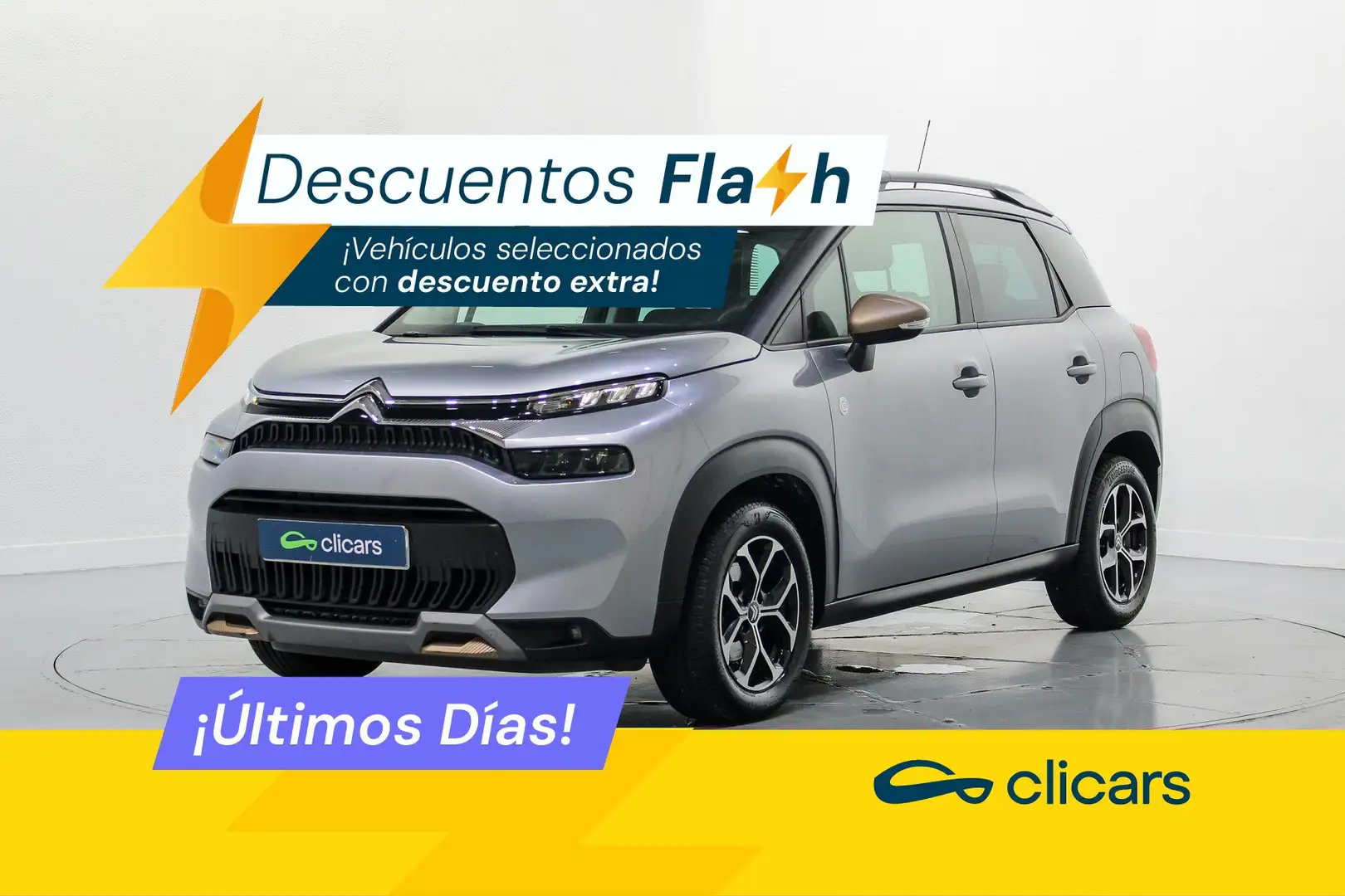 Citroen C3 Aircross Puretech S&S C-Series 110 Argent - 1