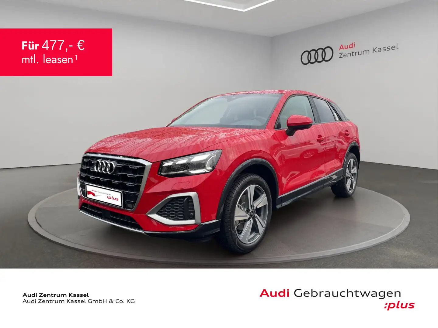 Audi Q2 35 TDI Matrix Navi PDC AHK Rot - 1