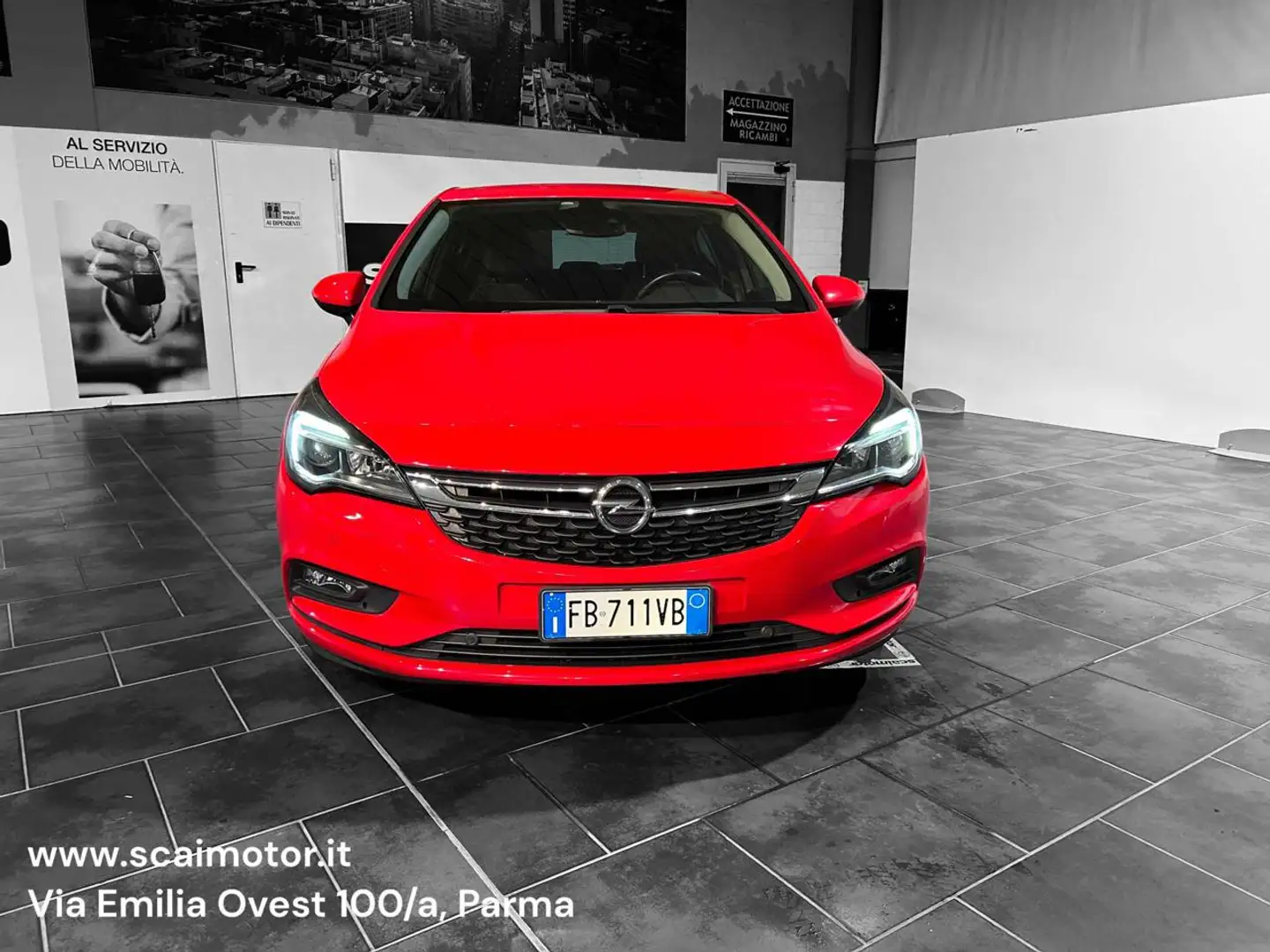 Opel Astra 1.6 CDTi 110CV Start&Stop 5 porte Innovation Rosso - 2