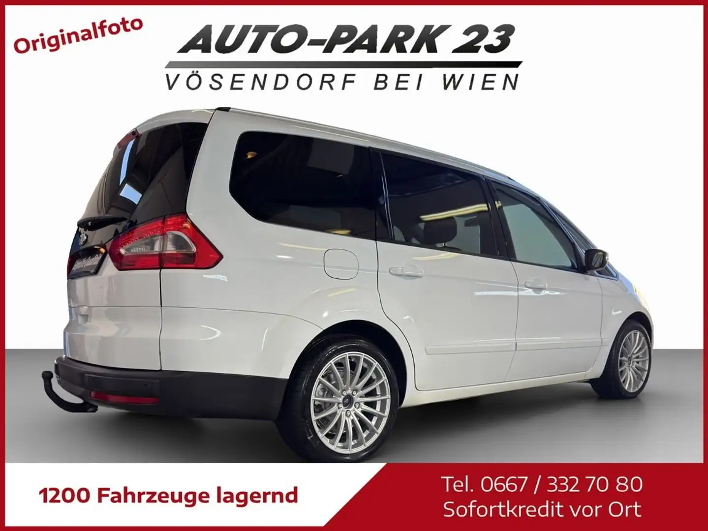 Ford Galaxy Galaxy 2,0TDCi Aut.*7.SITZER*PICKERL6/2027*MOD2013 Weiß - 2