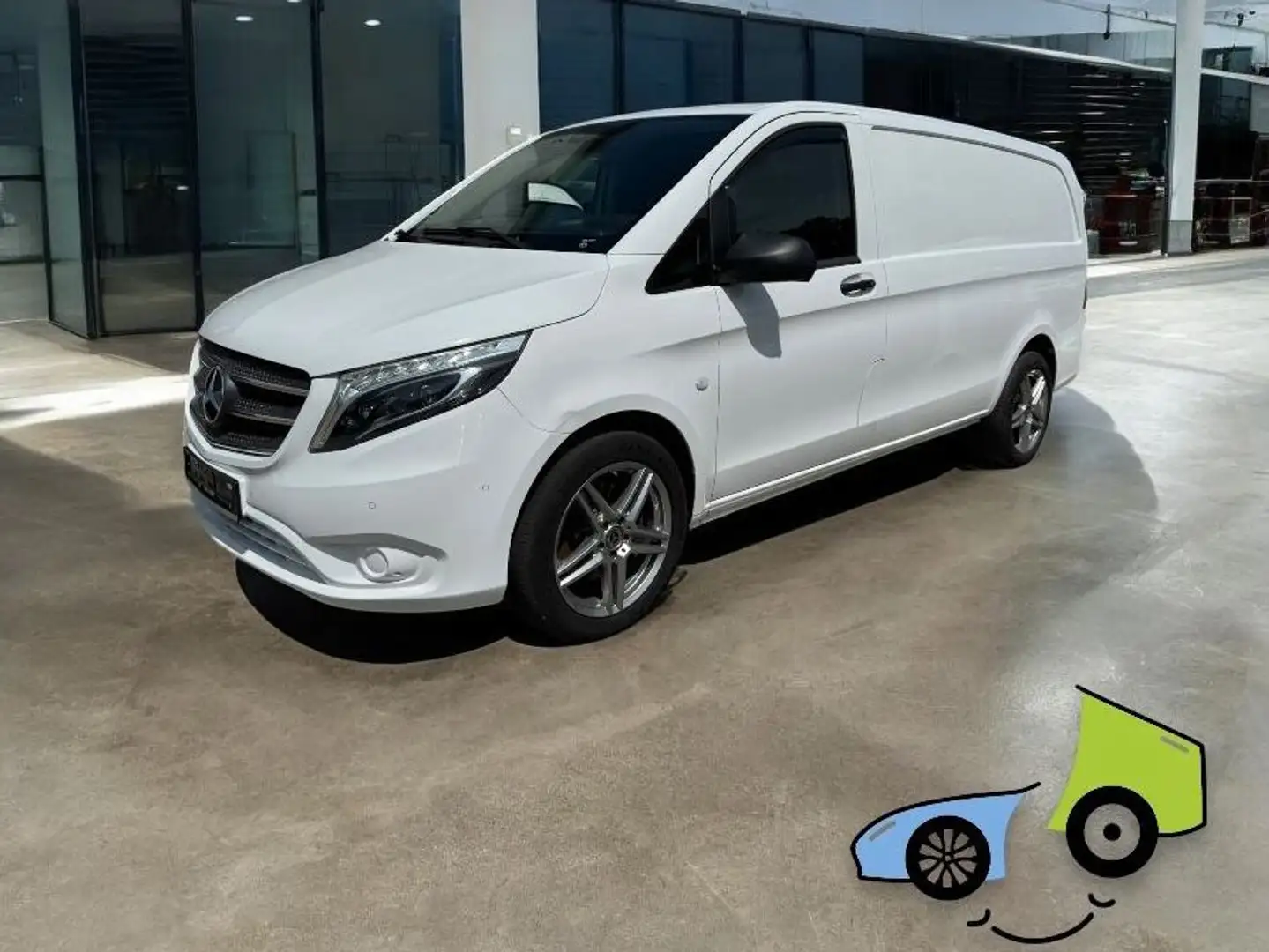Mercedes-Benz Vito Kasten 119 CDI/BT RWD lang/AHK/PDC/Kamera Blanco - 1