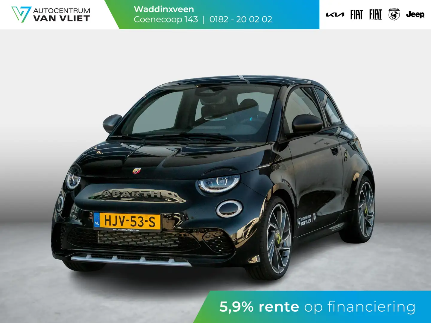 Abarth 500e Turismo 42 kWh | Pack Scorpion Design | Pack Winte Чёрный - 1