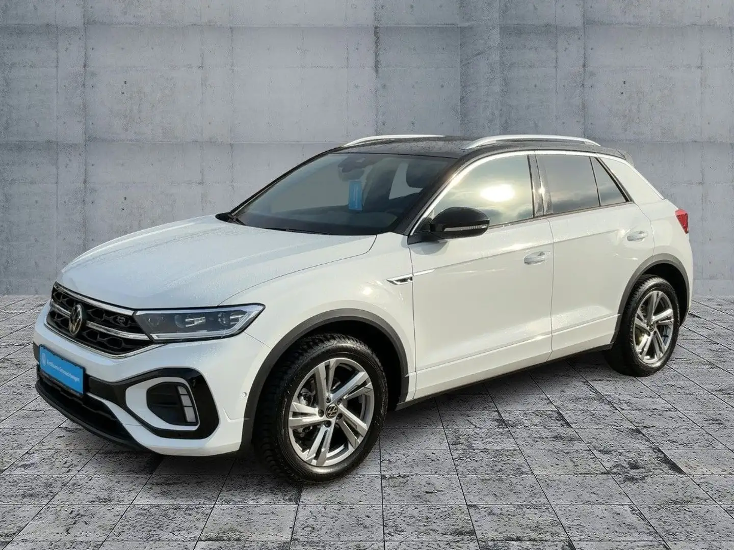 Volkswagen T-Roc 1.5 TSI DSG R-LINE LEDplus+NAVI+AHK+ACC+VC Weiß - 2