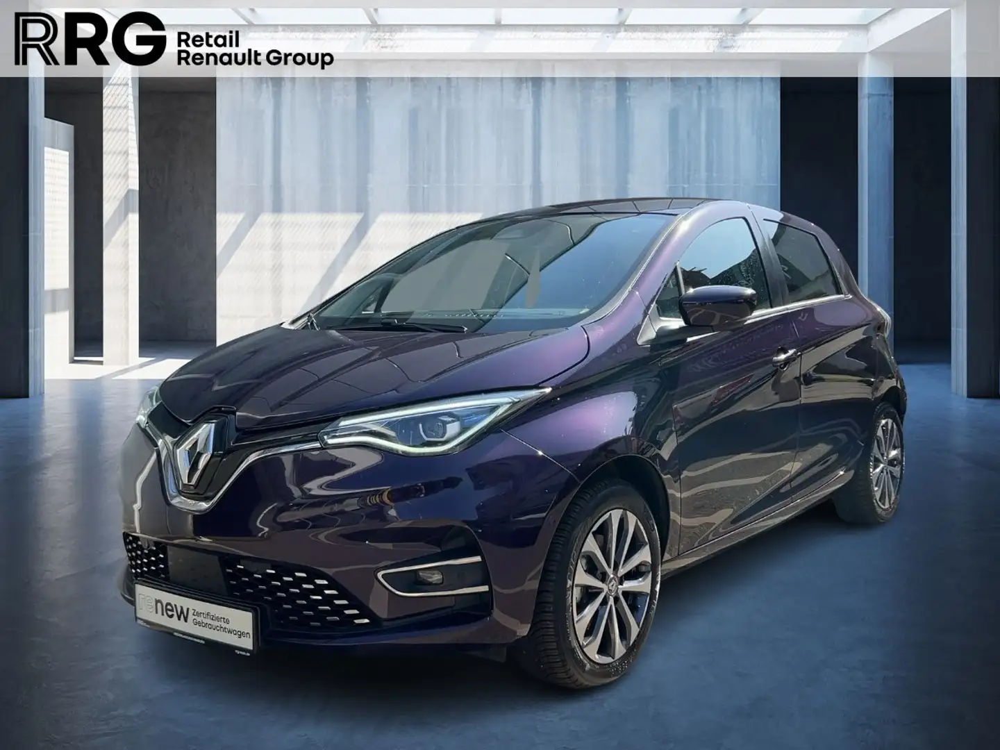 Renault ZOE E-Tech 100% el. INTENS Batteriekauf R135 Z.E. 50 Violett - 1