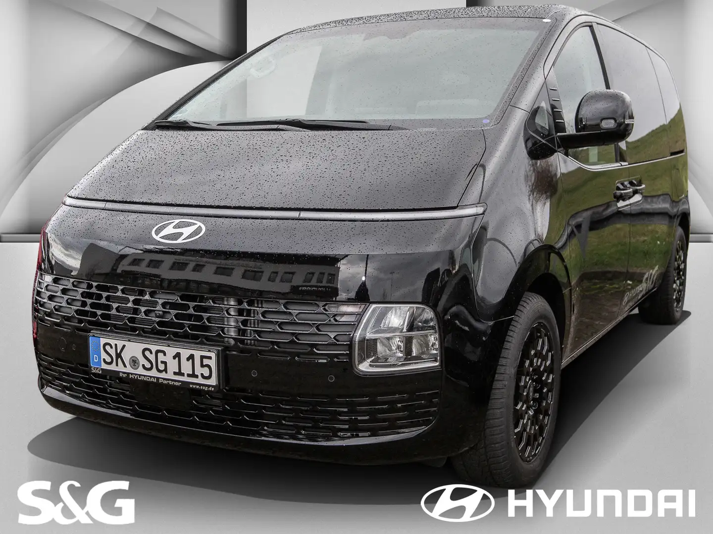 Hyundai STARIA Hybrid 9Sitzer+Navi+Assistent.+Park-Paket Zwart - 1