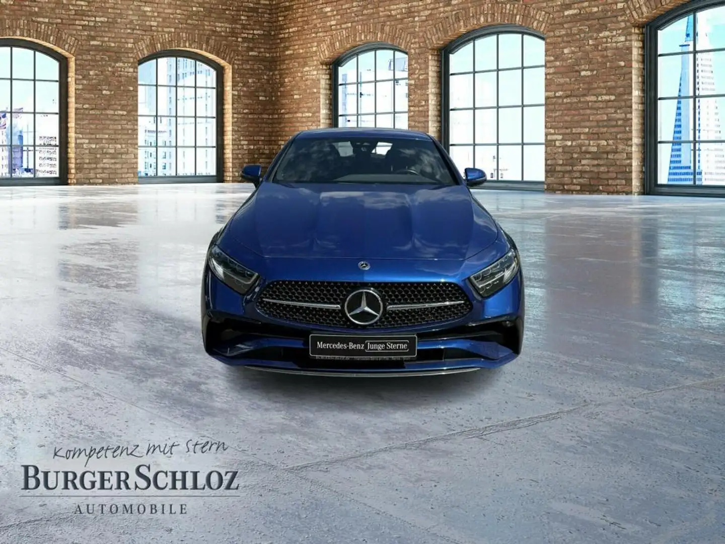 Mercedes-Benz CLS 400 d 4M AMG AHK AUT Kam. KlimaA LED LM Navi Blau - 2
