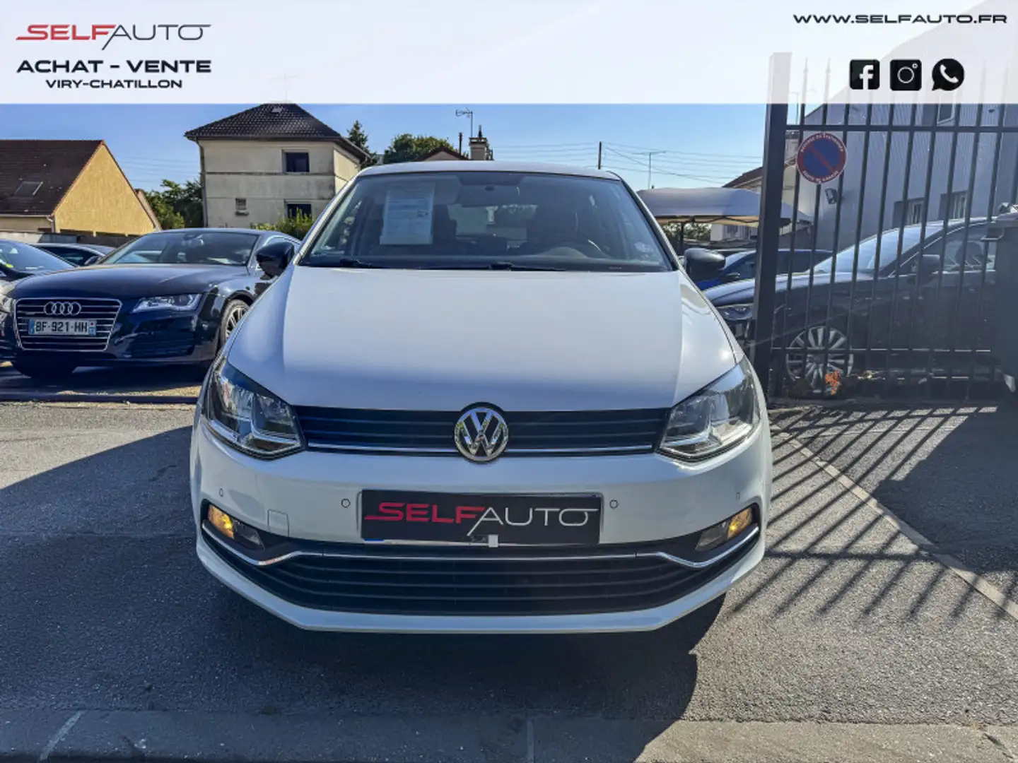 Volkswagen Polo 1.2 TSI 90CH BLUEMOTION TECHNOLOGY CONFORTLINE 5P Blanc - 2