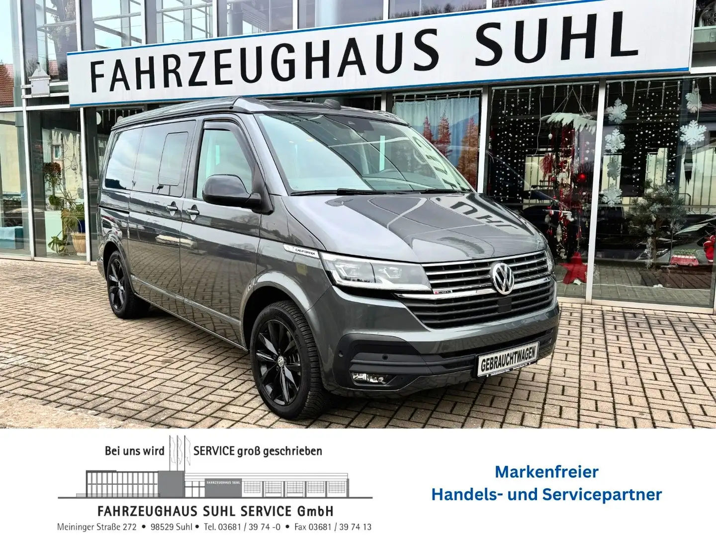Volkswagen T6 California Beach Edition 4M DSG Sthz. AHZV Grau - 1