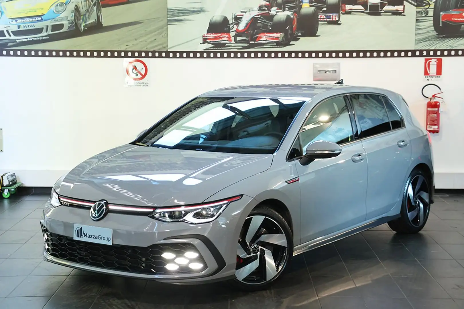 Volkswagen Golf 2.0 TSI GTI DSG - MATRIX/SOSPENSIONI DCC/ADAS/18" Grigio - 1
