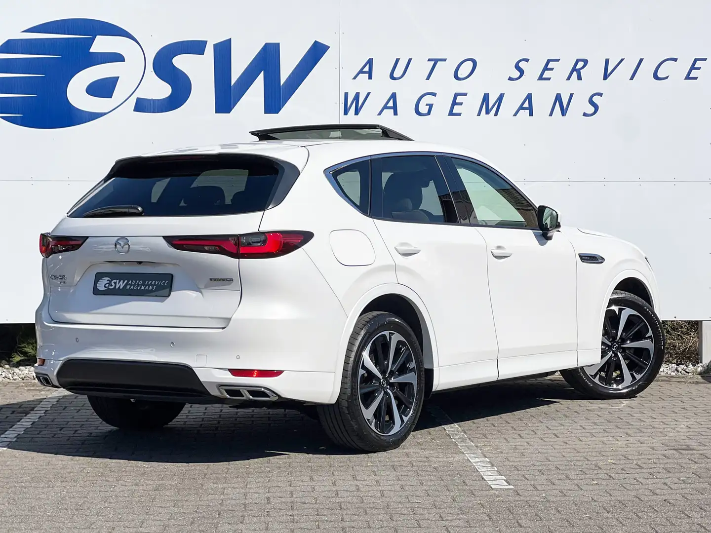 Mazda CX-60 2.5 e-SkyActiv PHEV Takumi | Trekhaak | Pano | BOM Blanc - 2