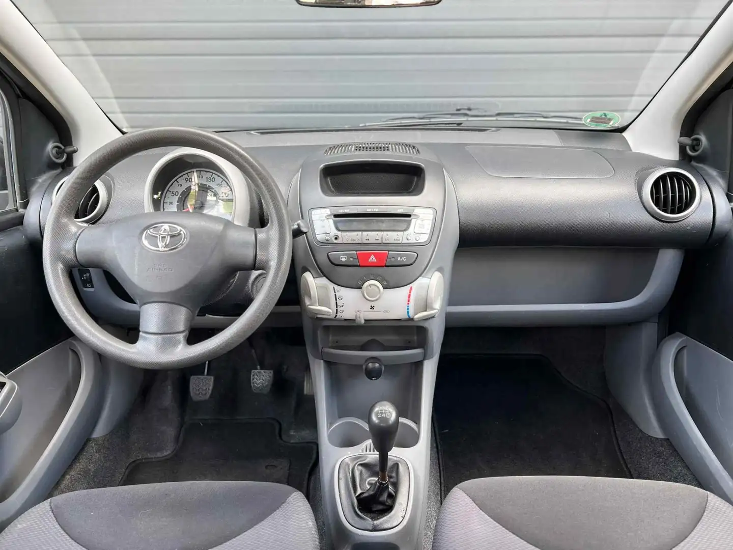 Toyota Aygo 1.0-12V|133DZ KM|Airco|5-DRS|Nw. Koppeling|Beurt G Gris - 2