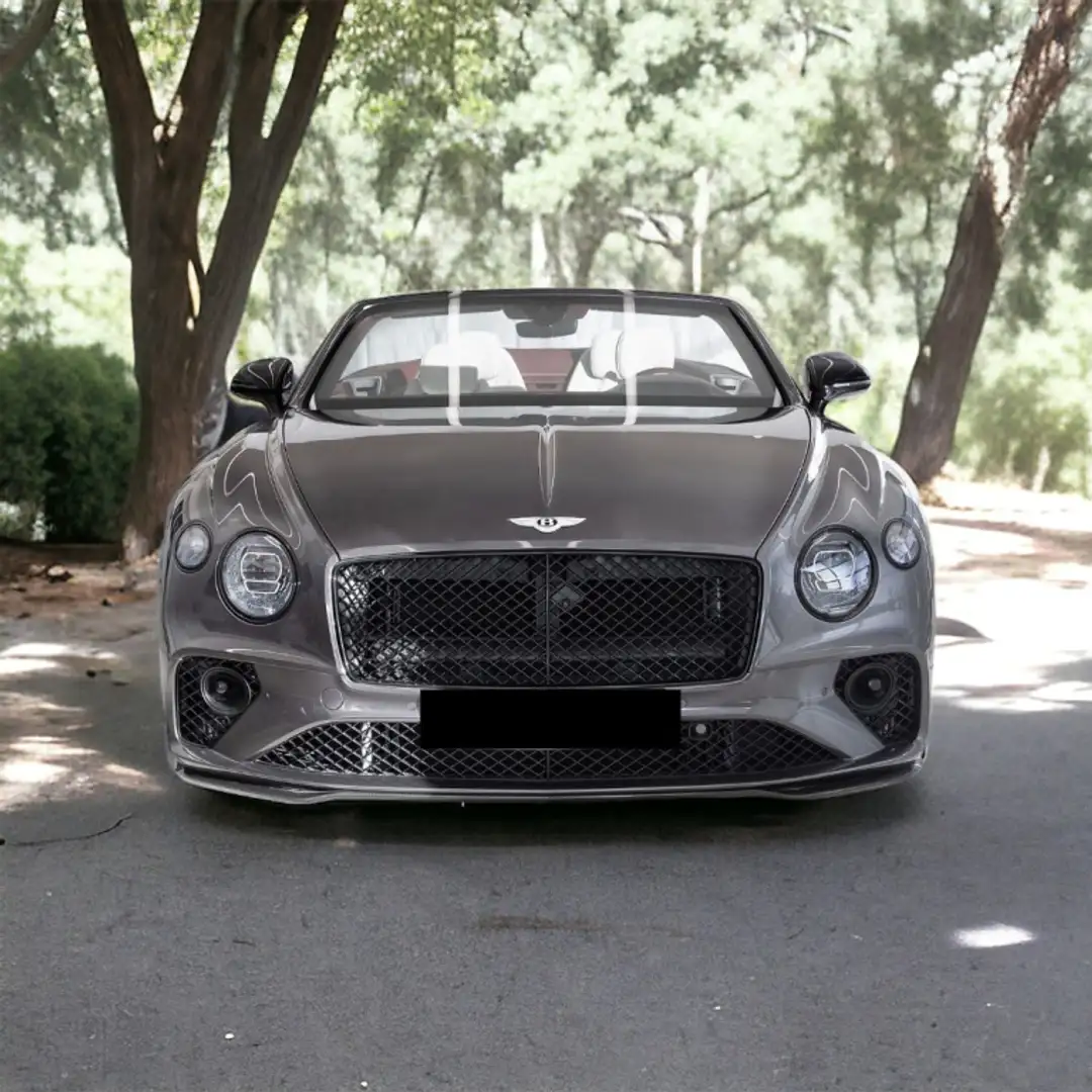 Bentley Continental GT Convertible V8 Gris - 1