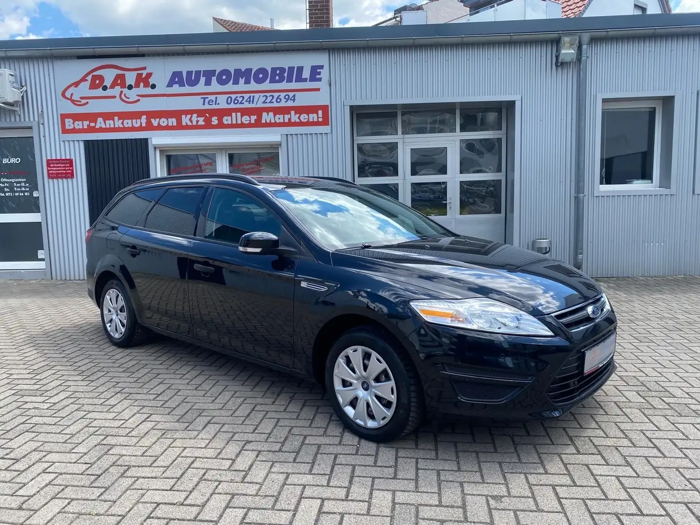 Ford Mondeo Turnier Cool & Sound 2.Hand+86TKM+AHK Schwarz - 1