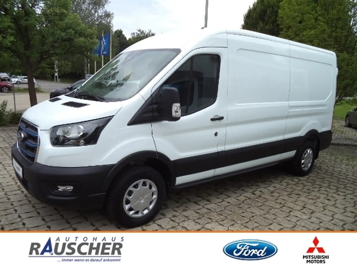 Ford Transit E 350 L3 135 kW Kasten Trend NAVI KLIMA Weiß - 1