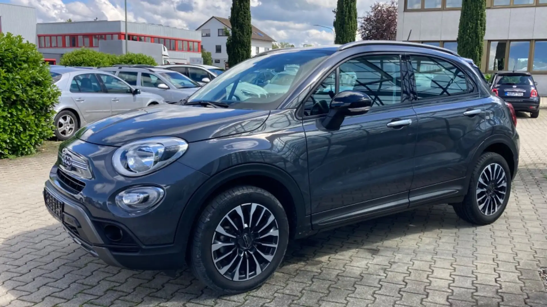 Fiat 500X Cross DAB+ Alu 18" Apple Car Play Teilleder Gris - 2