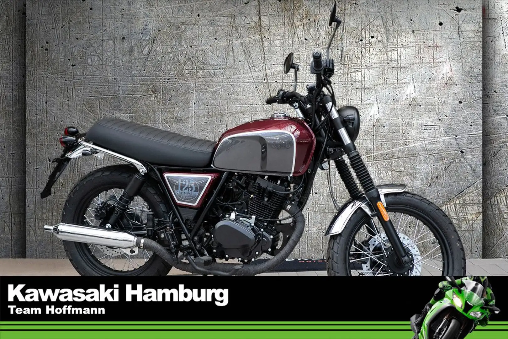 Brixton Cromwell 125 ABS, Einzelstück Rot - 1
