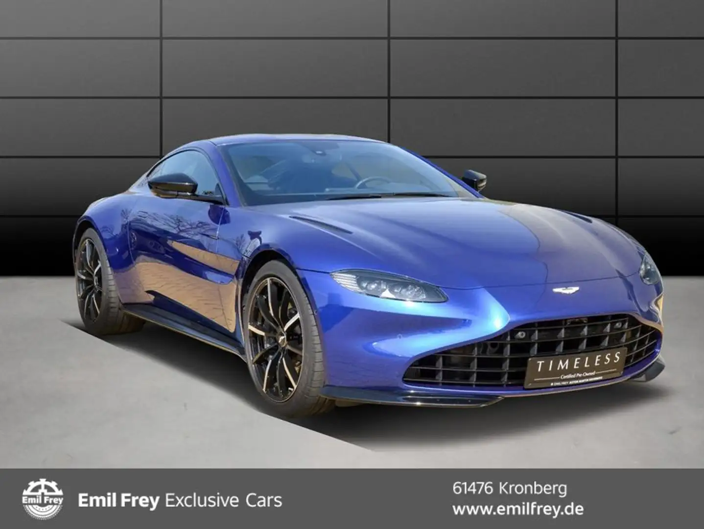 Aston Martin V8 Blau - 1