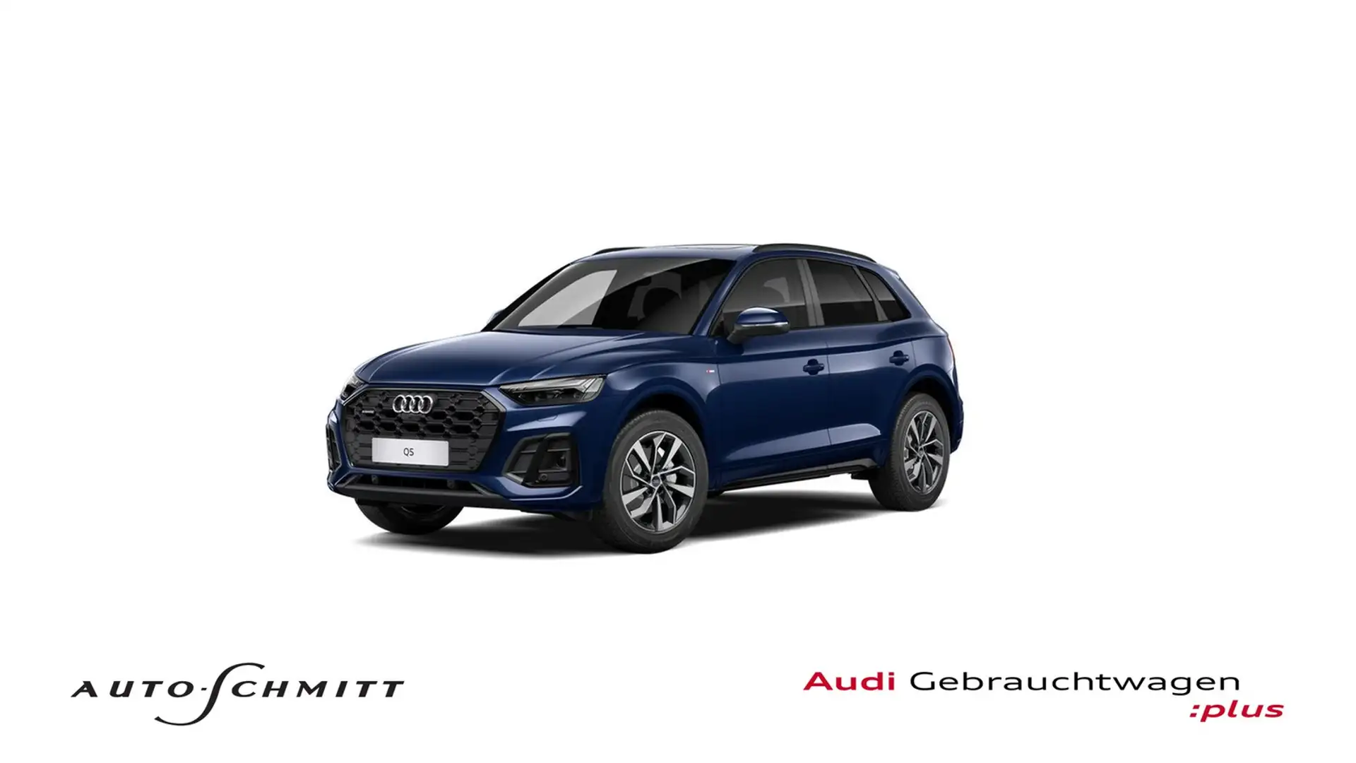 Audi Q5 40 TDI quattro S line S-tronic PANO Standheizun... Blau - 1