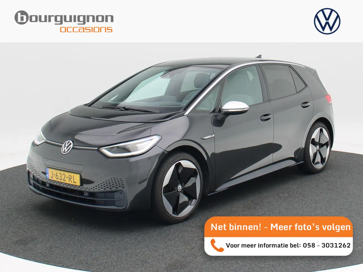 Volkswagen ID.3 First Max 58 kWh | Adaptive Cruise | Stuurverwarmi Gris - 1