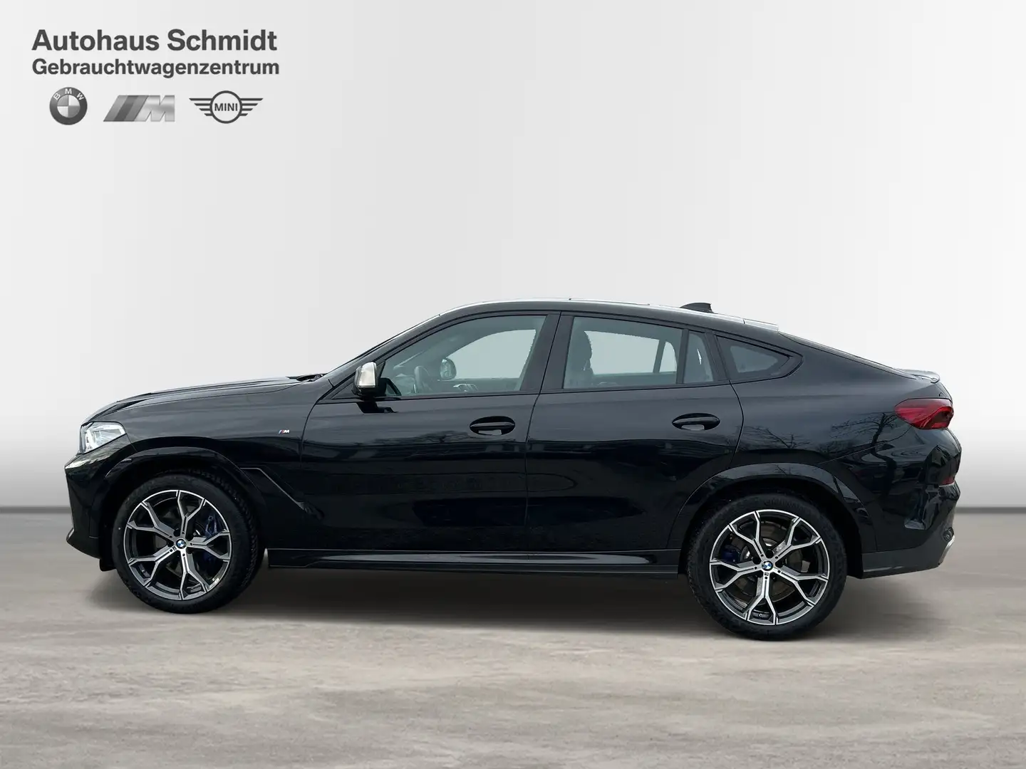 BMW X6 M50i 21 Zoll*AHK*Panorama*Driving A Prof*Head Up* Negro - 2