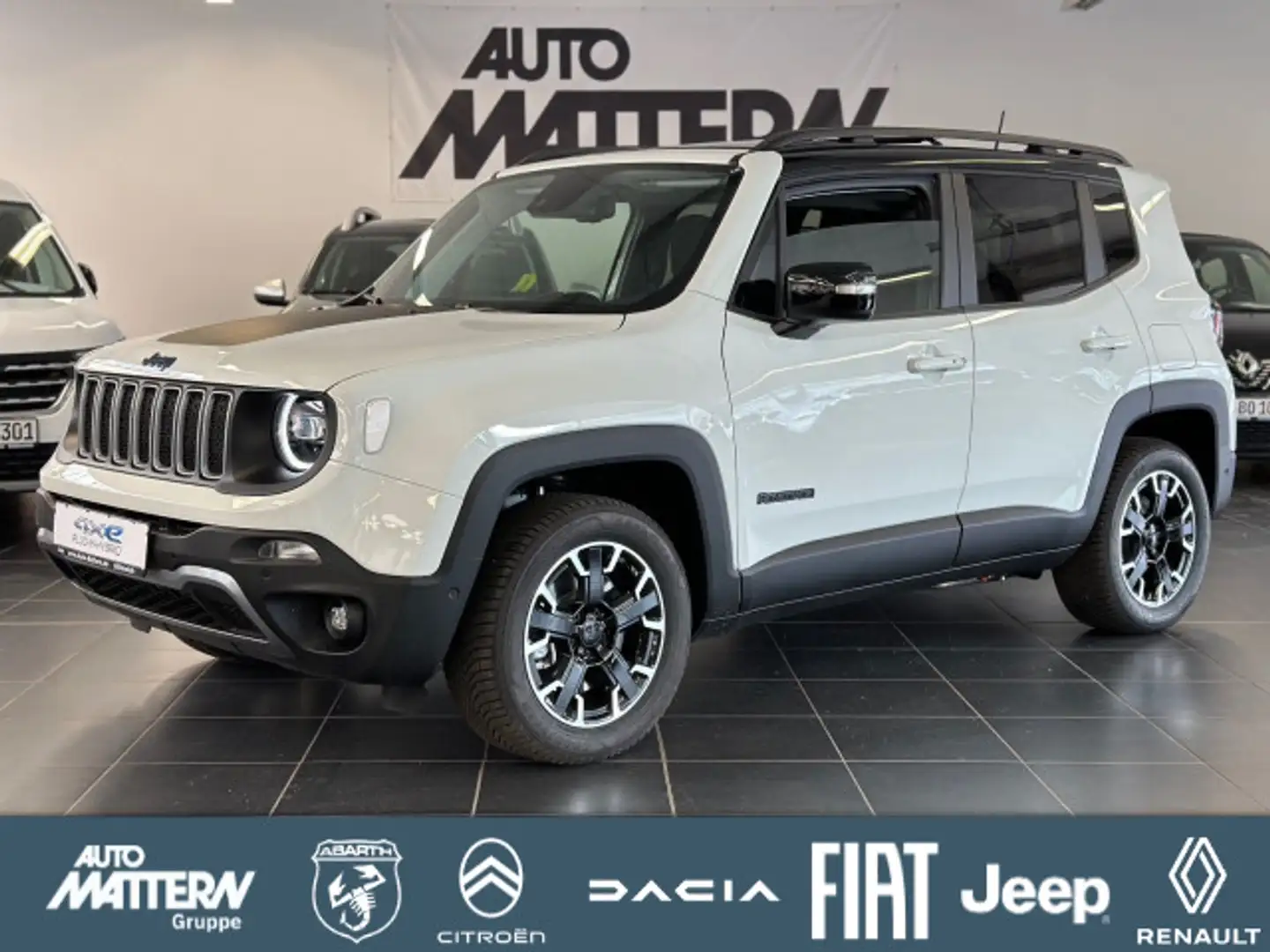 Jeep Renegade High Upland Plug-In-Hybrid 4Xe Panorama Weiß - 1