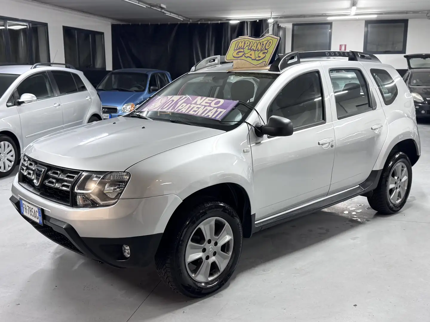 Dacia Duster 1.6 Benzina GPL 115cv 125.000km - Euro 6b Argento - 1